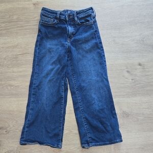 Gap Denim Wide Leg Ankle Denim